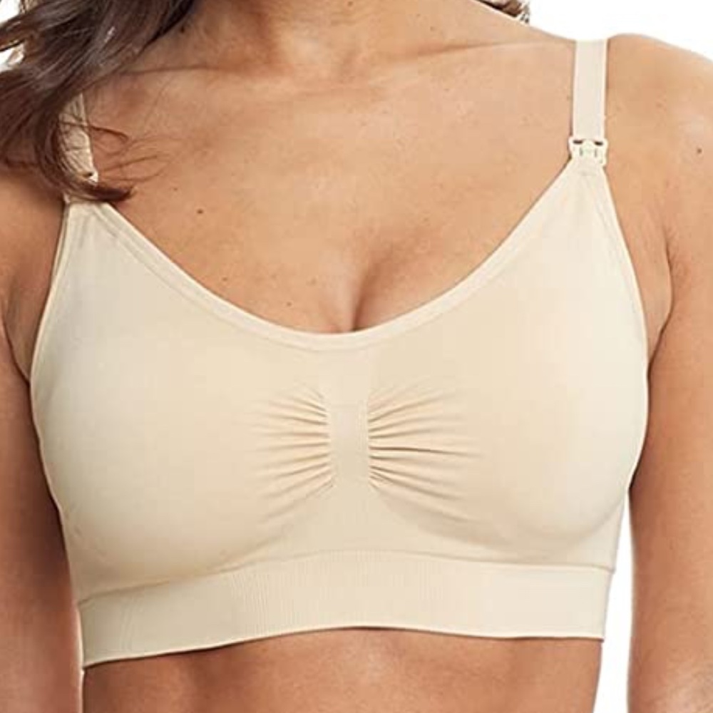 Set of 2 Seamless Nursing Maternity Bras